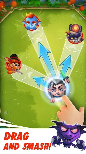Smashing Four: PvP Hero bump — скриншот 3 Smashing Four: PvP Hero bump — скриншот 3