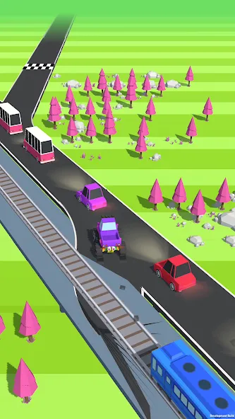 Traffic Run!: Driving Game — скриншот 2