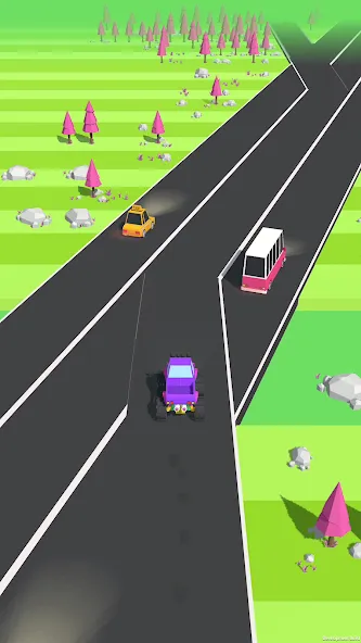 Traffic Run!: Driving Game — скриншот 3