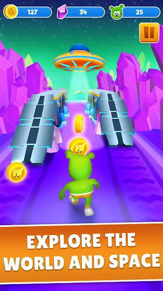 Gummy Bear Run: Running Games — скриншот 3