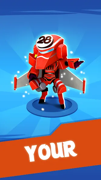 Merge Plane Robots Idle Empire — скриншот 2