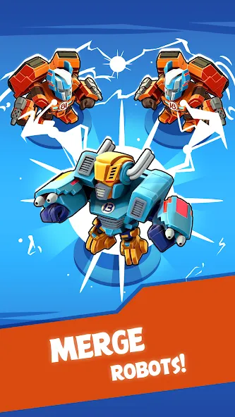 Merge Plane Robots Idle Empire — скриншот 5