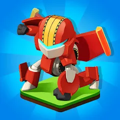 Скачать Merge Plane Robots Idle Empire на Android — Много денег
