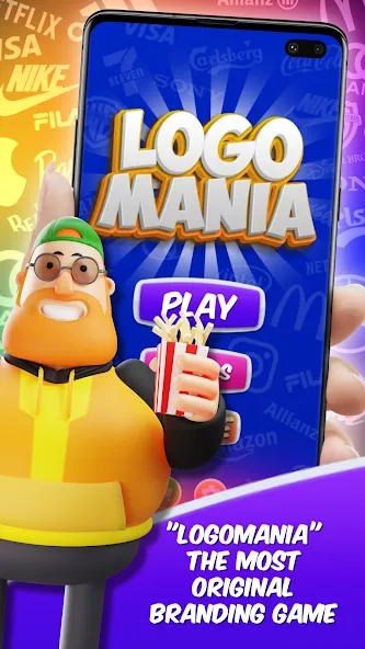 Logomania - Logo Quiz Original — скриншот 1 Logomania - Logo Quiz Original — скриншот 1