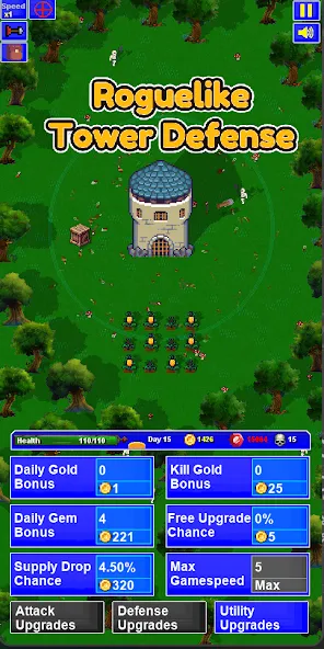Lone Tower Roguelike Defense — скриншот 1 Lone Tower Roguelike Defense — скриншот 1