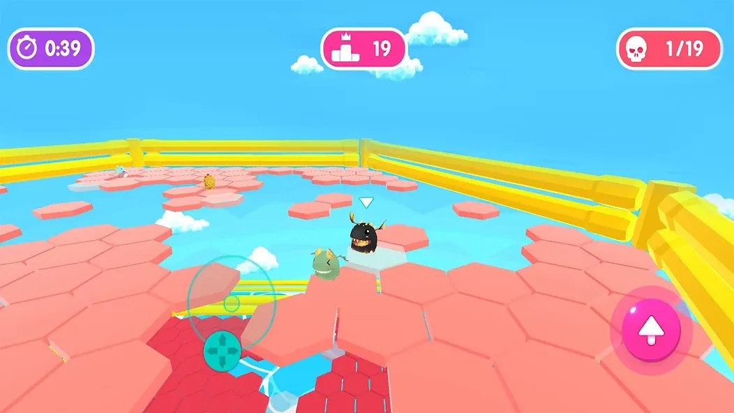 Fall.io - Race of Dino — скриншот 4