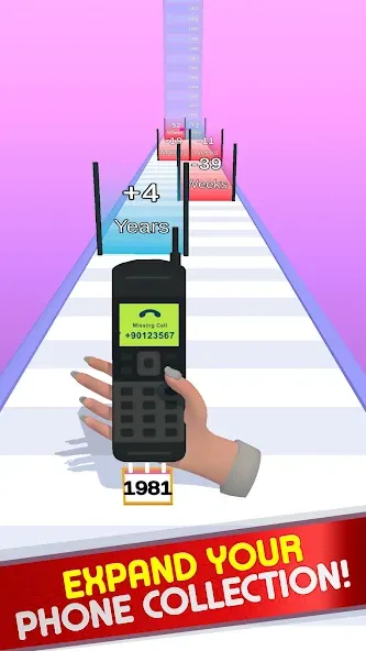 Phone Runner Evolution Race 3D — скриншот 3