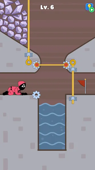 Prison Escape: Pin Puzzle — скриншот 1