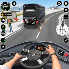 Bus Simulator : 3D Bus Games — MOD APK Много денег и всё разблокировано