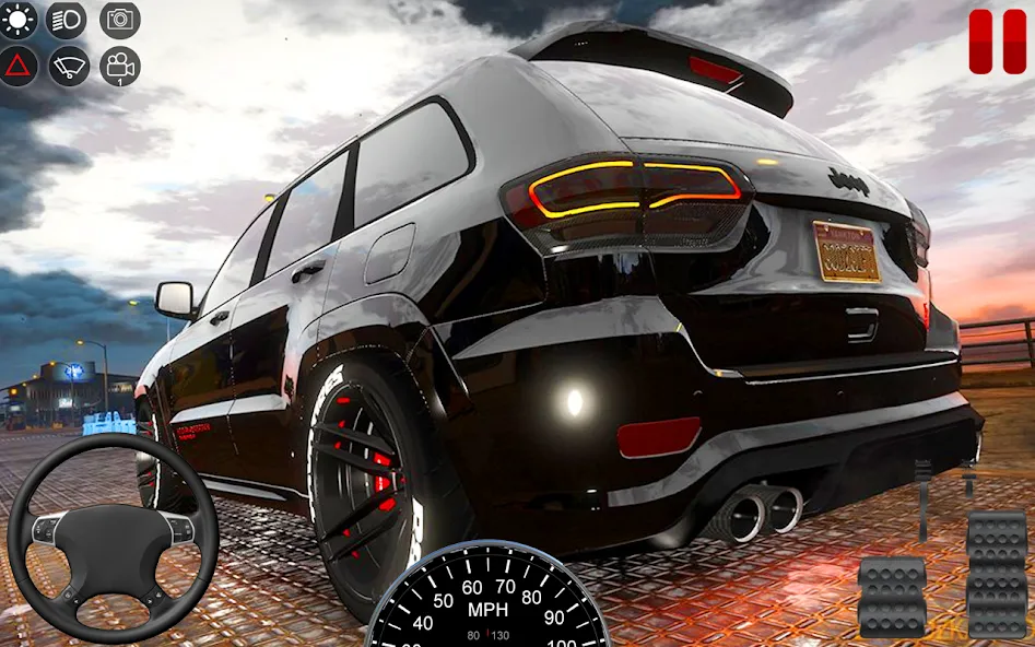 US Prado Car Games Simulator — скриншот 1
