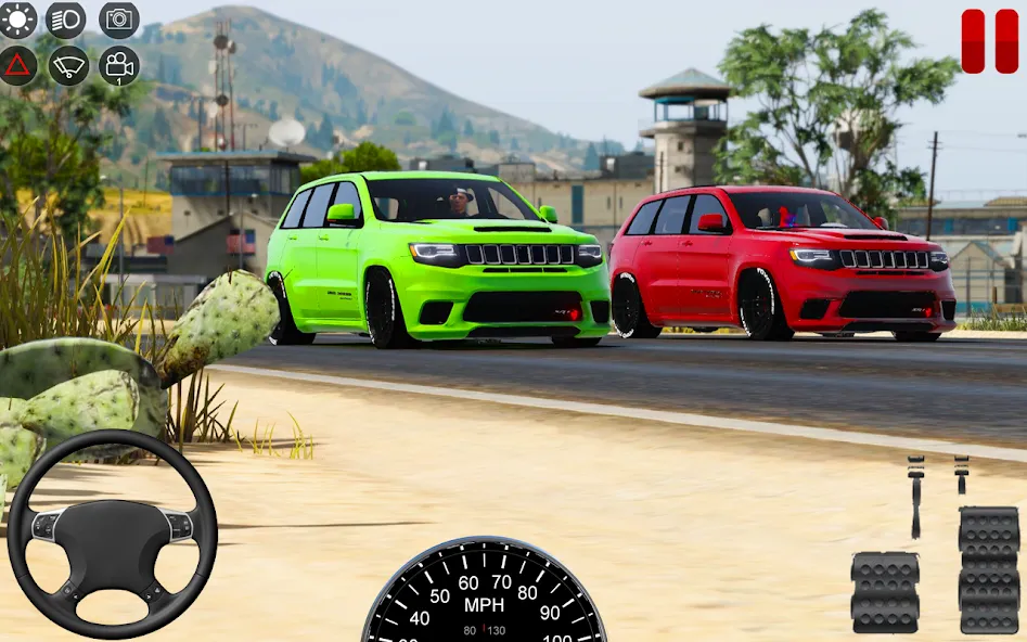 US Prado Car Games Simulator — скриншот 2