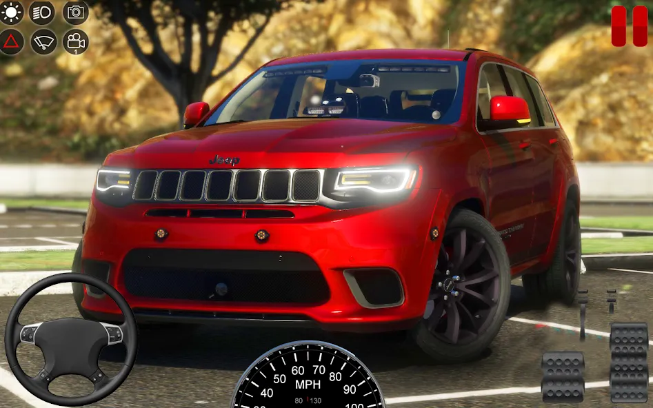 US Prado Car Games Simulator — скриншот 3