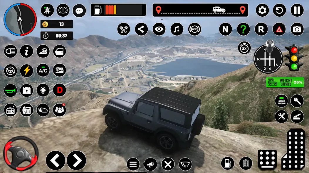 Offroad Jeep Driving & Parking — скриншот 3 Offroad Jeep Driving & Parking — скриншот 3