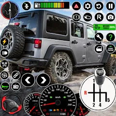 Скачать Offroad Jeep Driving & Parking — MOD на Андроид — Много денег