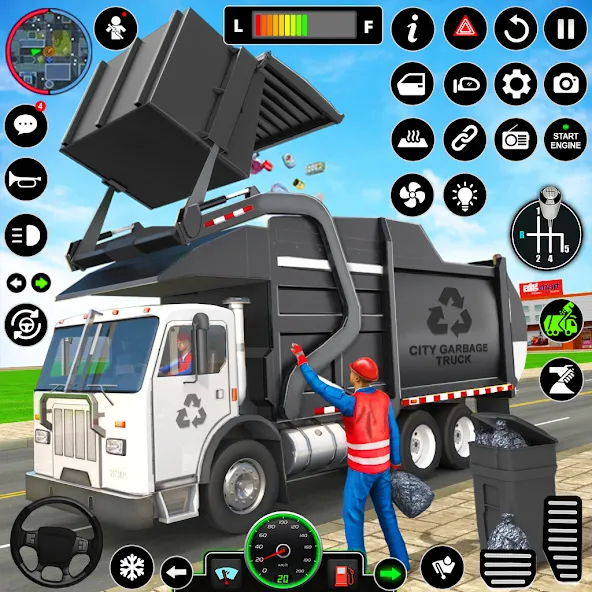 Truck Driving Games Truck Game — скриншот 1