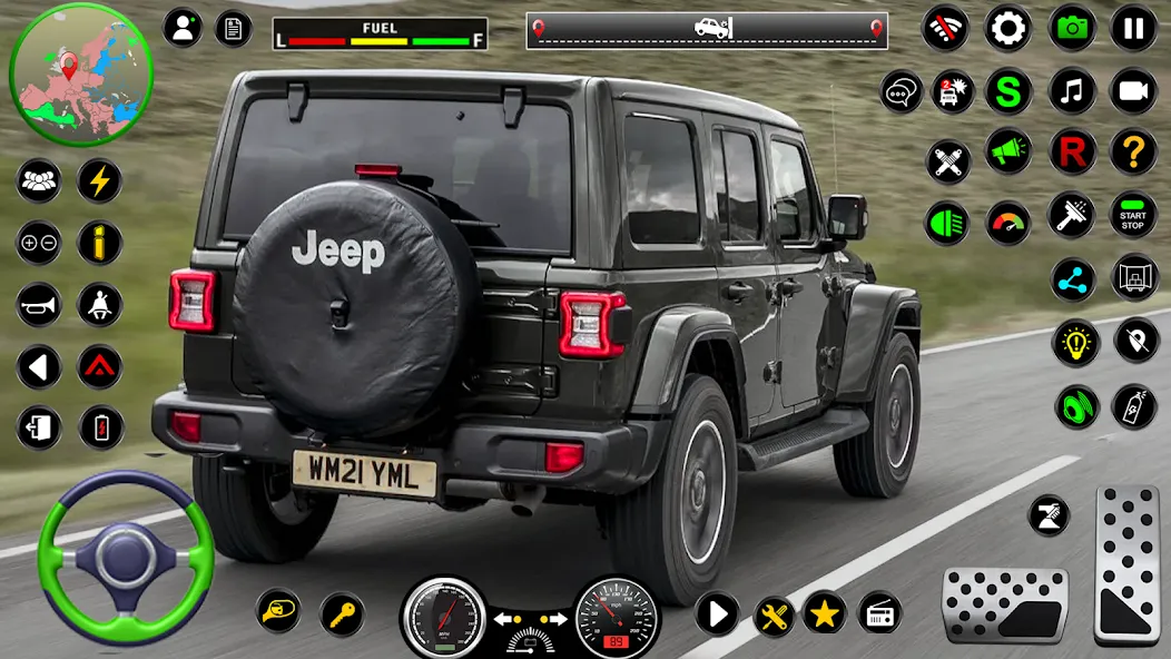 Jeep Driving Simulator offRoad — скриншот 3