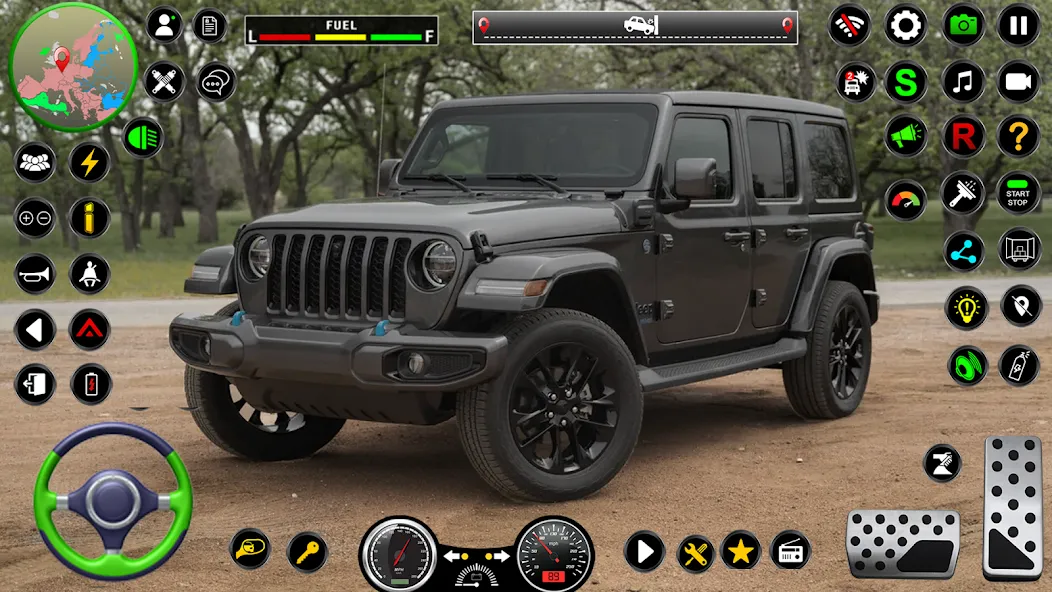 Jeep Driving Simulator offRoad — скриншот 4