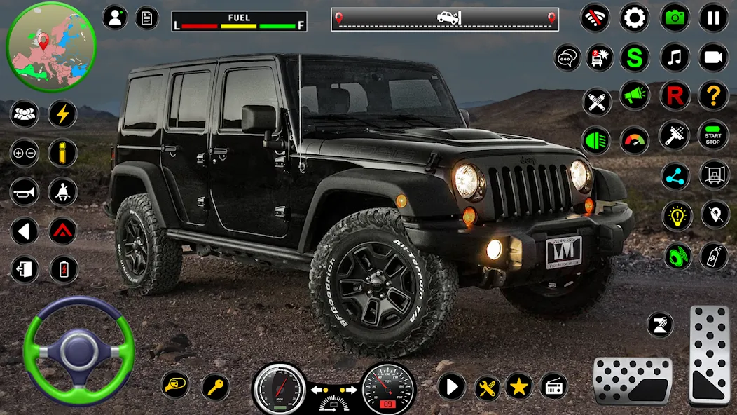 Jeep Driving Simulator offRoad — скриншот 5