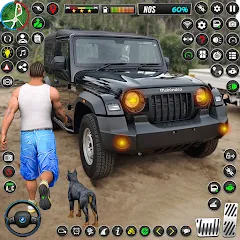 Jeep Driving Simulator offRoad — Версия Много денег и все машины открыты