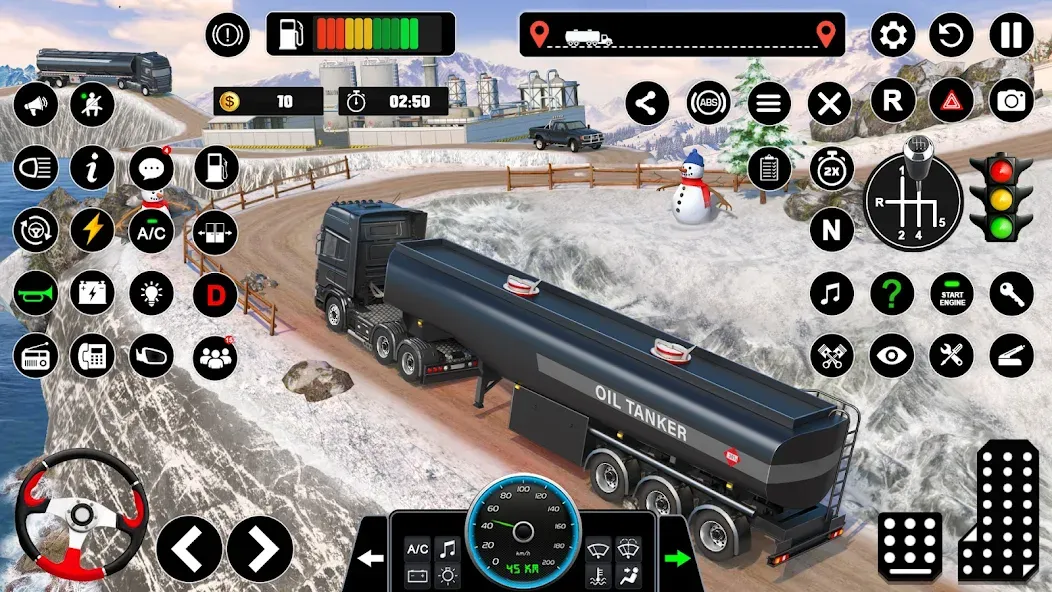 Oil Truck Games: Driving Games — скриншот 2 Oil Truck Games: Driving Games — скриншот 2
