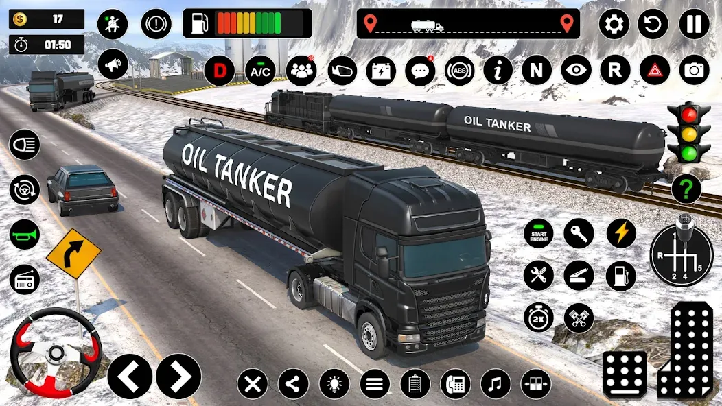 Oil Truck Games: Driving Games — скриншот 3 Oil Truck Games: Driving Games — скриншот 3