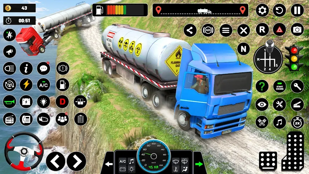 Oil Truck Games: Driving Games — скриншот 5