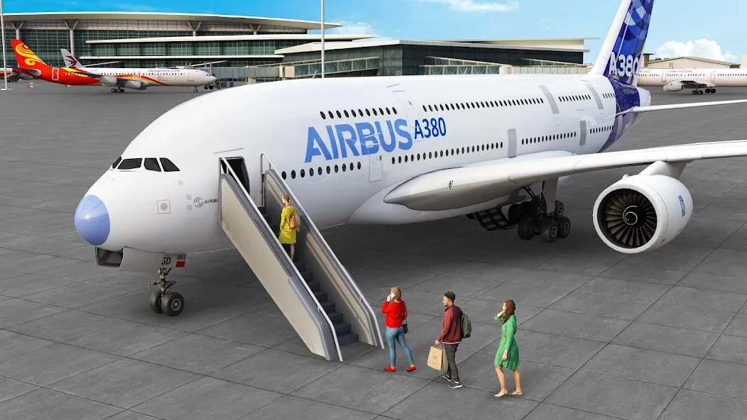 Airplane Flight Simulator 2023 — скриншот 1