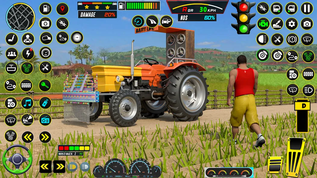 Farming Tractor Game Simulator — скриншот 2