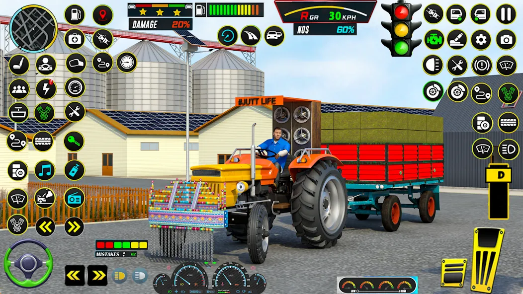 Farming Tractor Game Simulator — скриншот 3