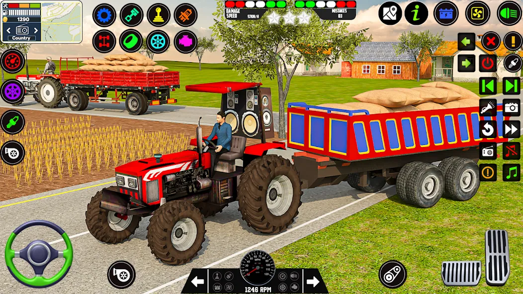 Farming Tractor Game Simulator — скриншот 5