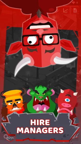 Hell: Idle Evil Tycoon Sim — скриншот 1 Hell: Idle Evil Tycoon Sim — скриншот 1