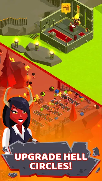 Hell: Idle Evil Tycoon Sim — скриншот 2 Hell: Idle Evil Tycoon Sim — скриншот 2