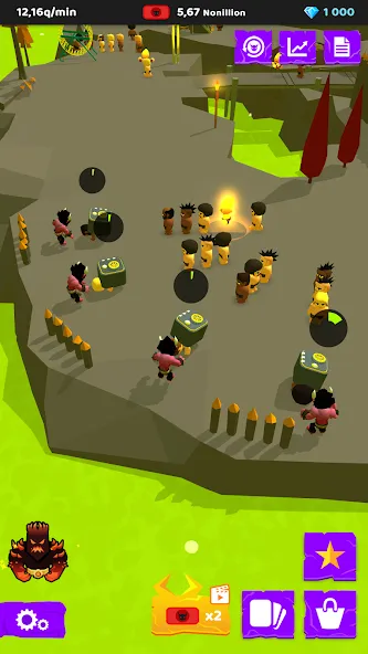 Hell: Idle Evil Tycoon Sim — скриншот 4 Hell: Idle Evil Tycoon Sim — скриншот 4