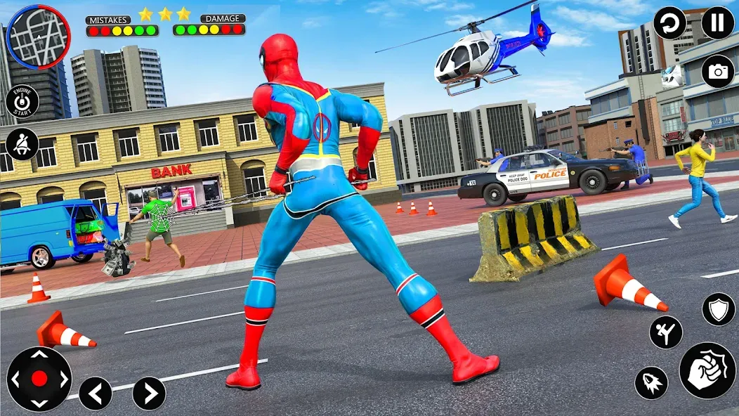 Spider Rope Hero Spider Games — скриншот 3
