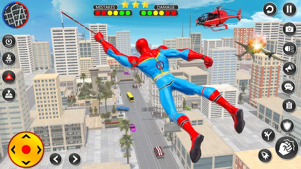 Spider Rope Hero Spider Games — скриншот 5