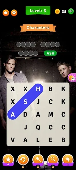Supernatural Word Search — скриншот 2