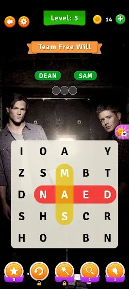 Supernatural Word Search — скриншот 3
