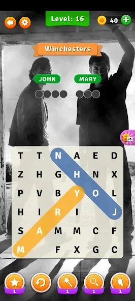 Supernatural Word Search — скриншот 4