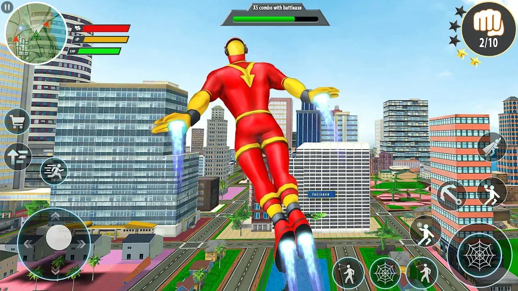 Rope Hero Spider Fighting Game — скриншот 1