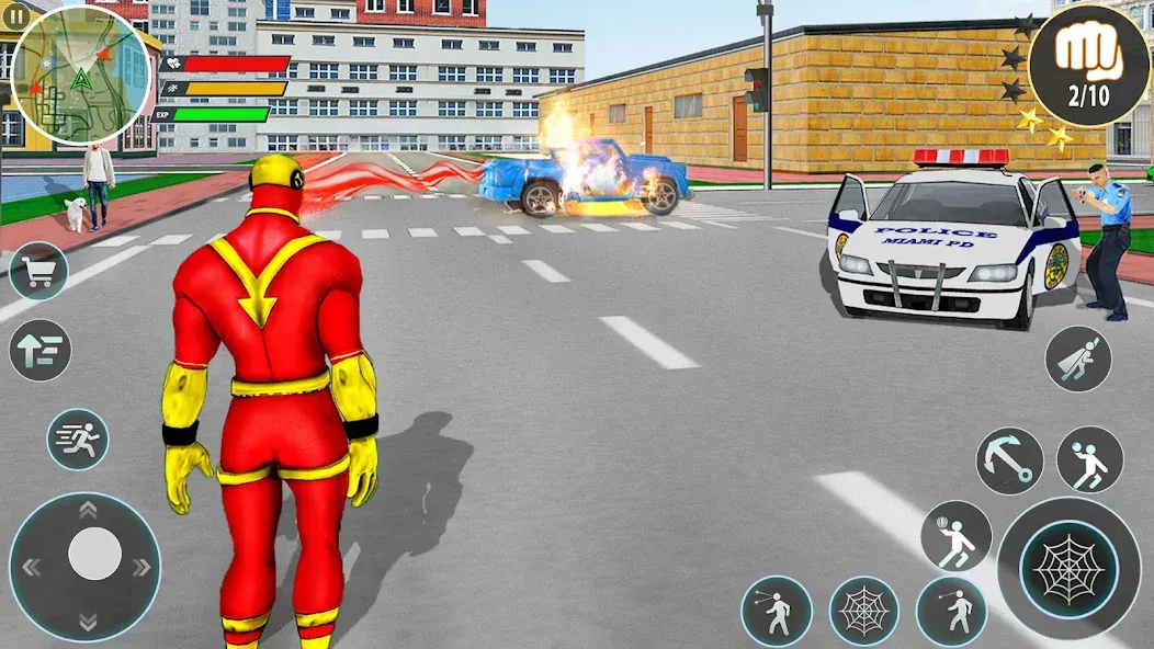 Rope Hero Spider Fighting Game — скриншот 2