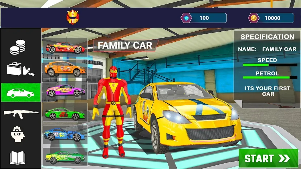 Rope Hero Spider Fighting Game — скриншот 5