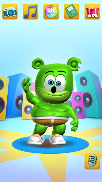 Talking Gummy Bear Kids Games — скриншот 1