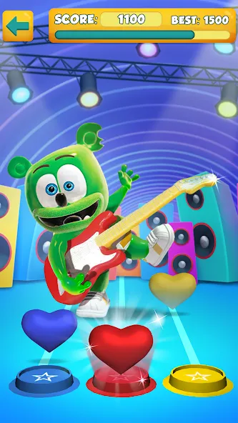 Talking Gummy Bear Kids Games — скриншот 3