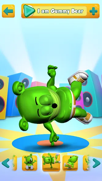 Talking Gummy Bear Kids Games — скриншот 5