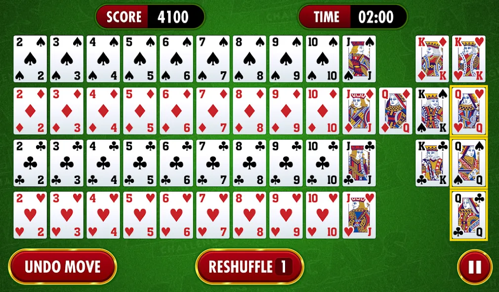 Gaps Solitaire Challenge — скриншот 2
