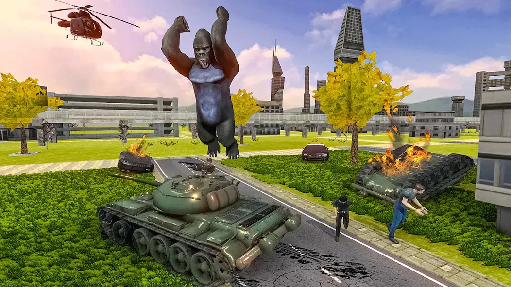 Gorilla Smash City Escape Jail — скриншот 1