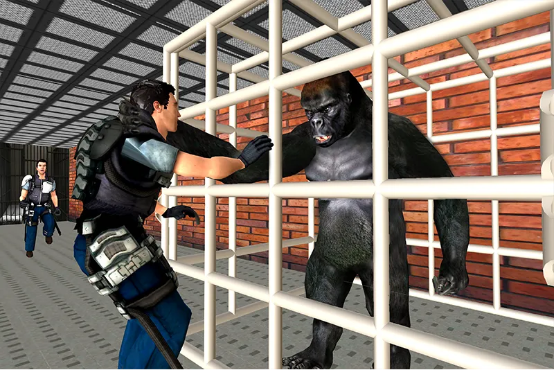 Gorilla Smash City Escape Jail — скриншот 3