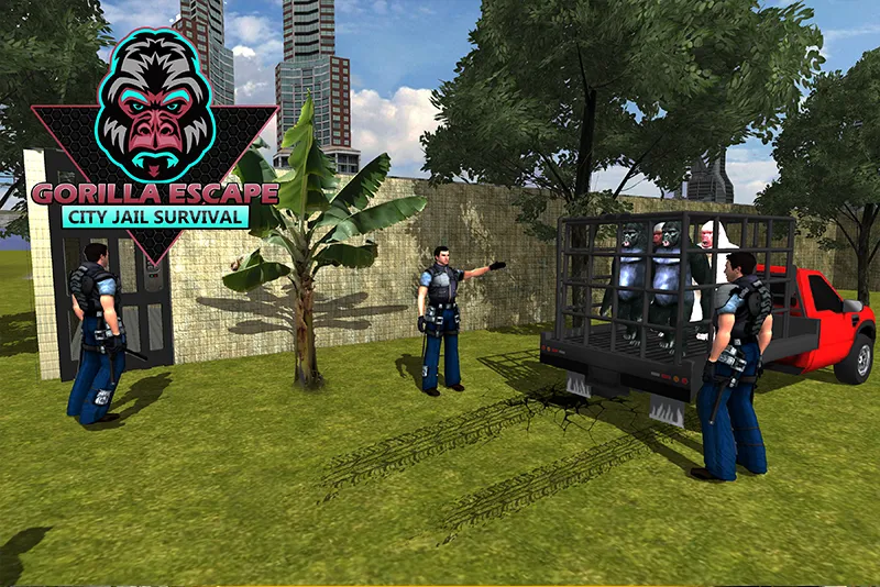 Gorilla Smash City Escape Jail — скриншот 5