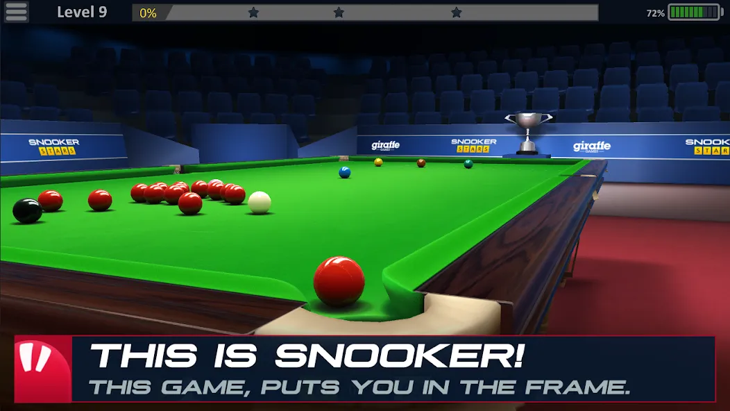 Snooker Stars - 3D Online Spor — скриншот 1 Snooker Stars - 3D Online Spor — скриншот 1