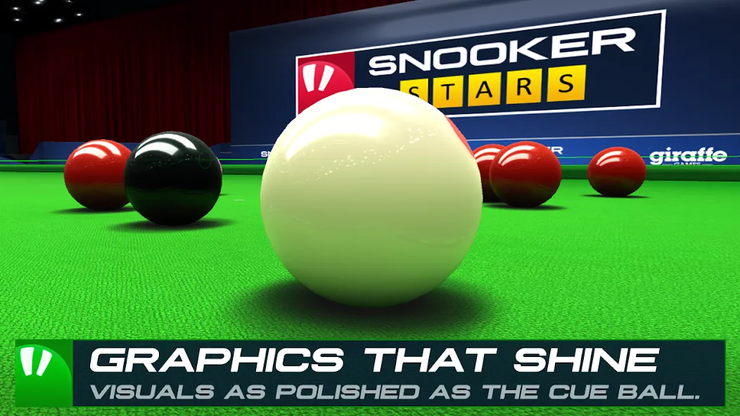 Snooker Stars - 3D Online Spor — скриншот 3 Snooker Stars - 3D Online Spor — скриншот 3